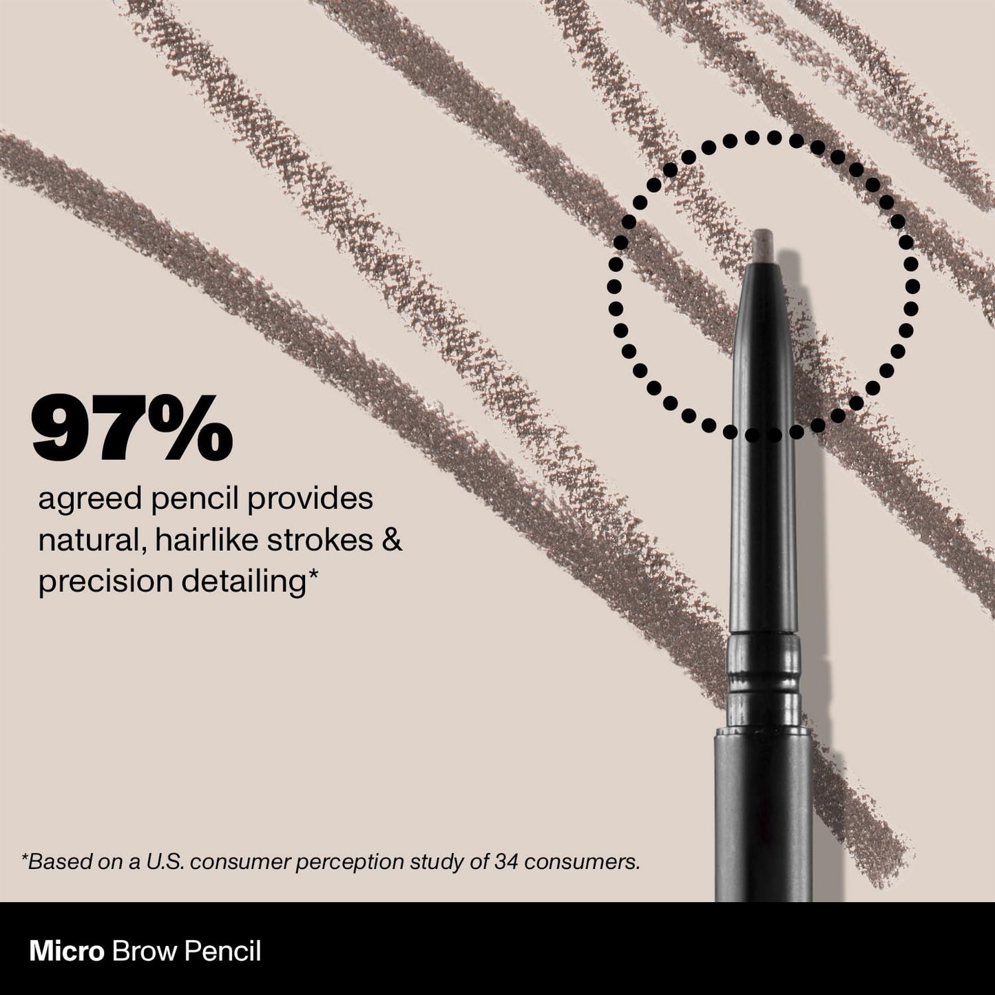 Morphe Micro Dual Eyebrow Pencil - Dual-Ended Brow Pencil Featuring a Retractable, Ultra-Precise, Pointed Tip - Richly Pigmented, Smooth-Gliding Beauty and Personal Care MORPHE