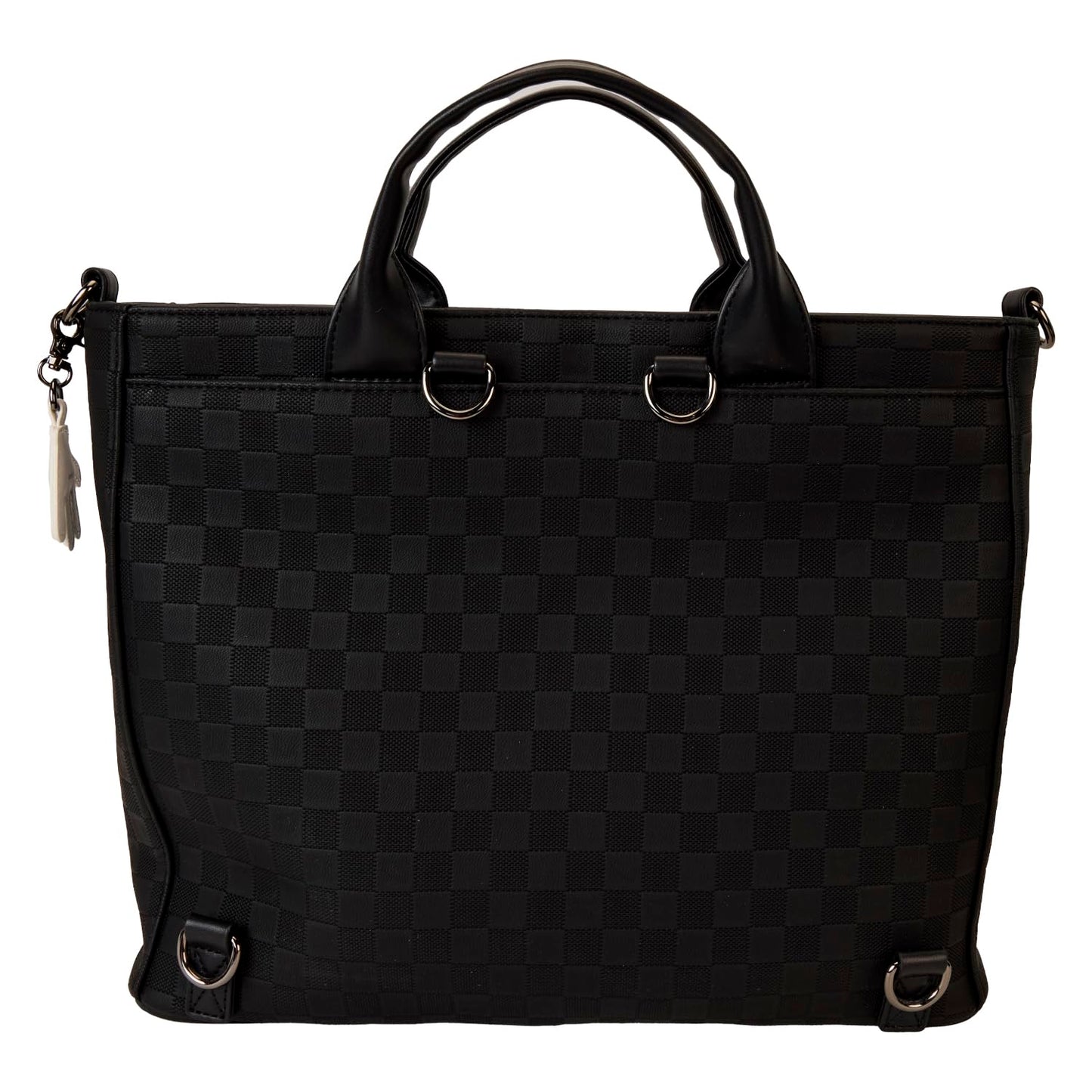 Loungefly Mickey Mouse Checkered Texture Convertible Backpack & Tote Bag