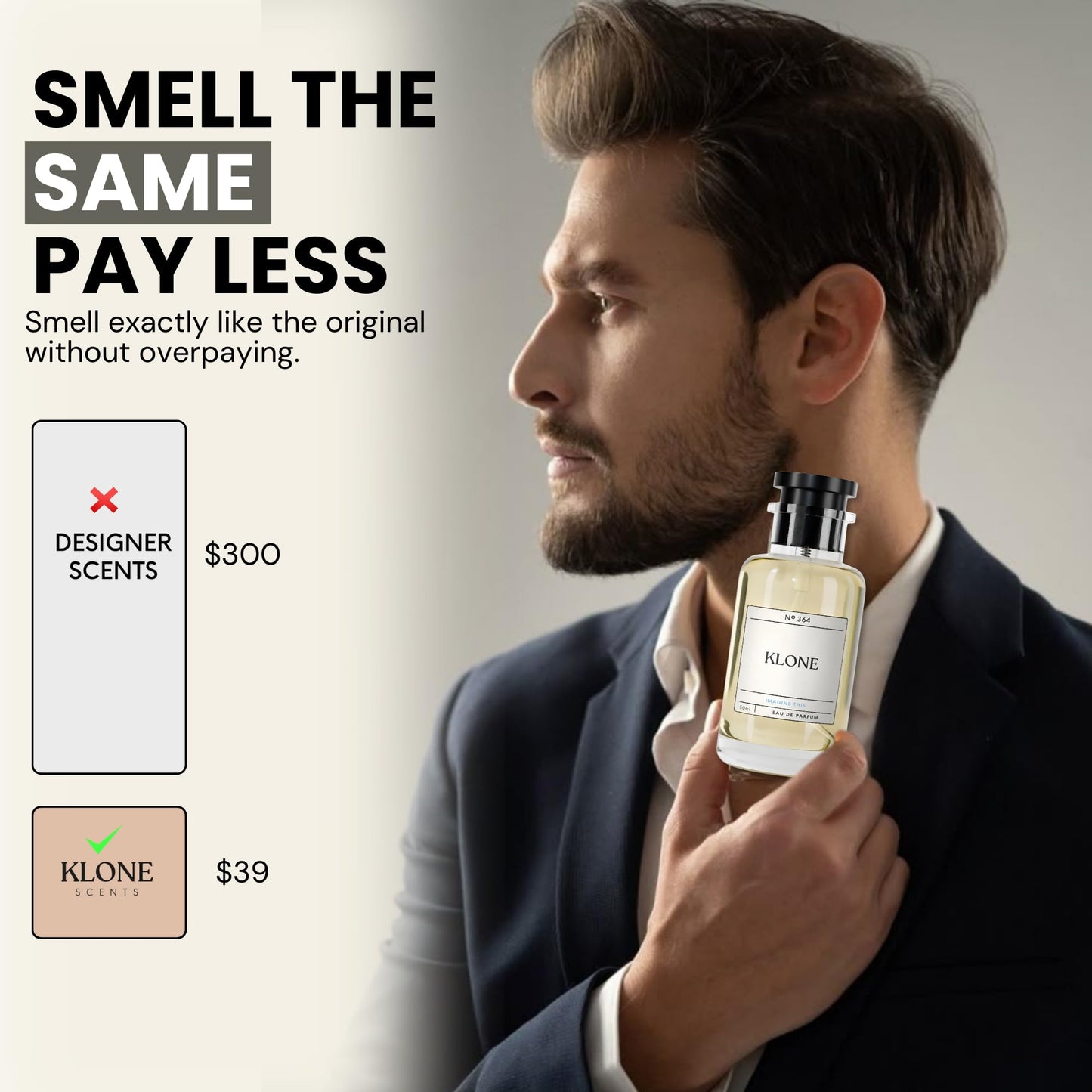 Klone Imagine This Scents - Long-Lasting Eau de Parfum for Men & Women, Inspired by Imagination - Clean, Fresh & Uplifting Designer-Inspired Beauty & Personal Care Klone