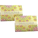 Greenwich Bay Trading Company Set of Two 10.5 oz Shea Butter Soap Bars (Lemon Verbena)
