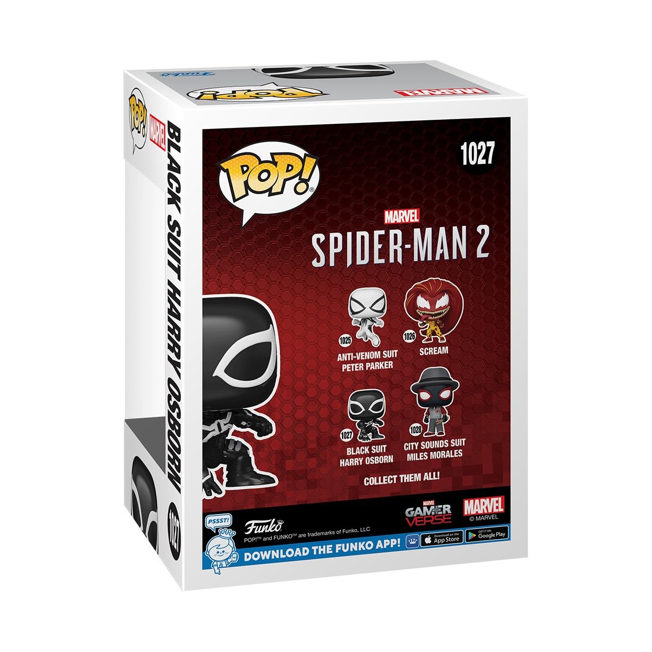 Funko POP Games: Gamerverse - Harry Osborn - (Black Suit) - Spider-Man 2 Video Game - Collectable Vinyl Figure - Gift Idea - Official Merchandise…