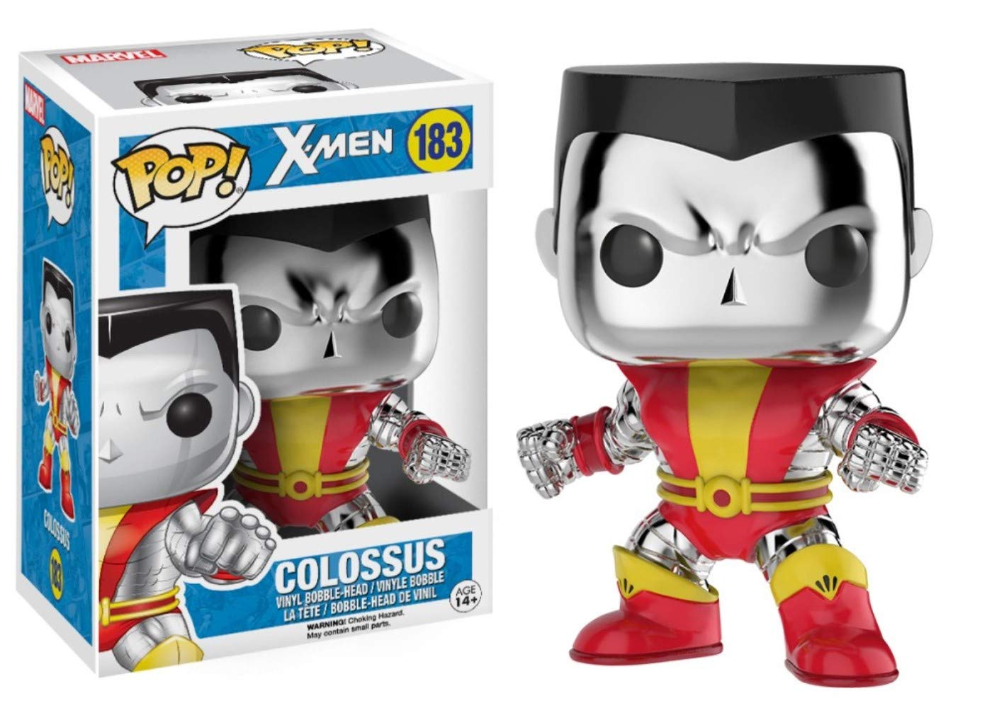 Funko Pop! X-Men Metallic Colossus Comikaze #183