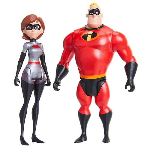 Disney Incredibles 2 Elastigirl & Mr. Incredible 4 Scale Action Figure 2pk Exclusive