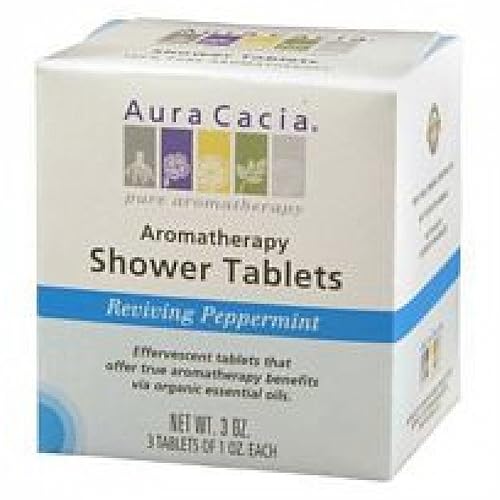 Aura Cacia Peppermint Shower Tabs (1x.3 OZ)