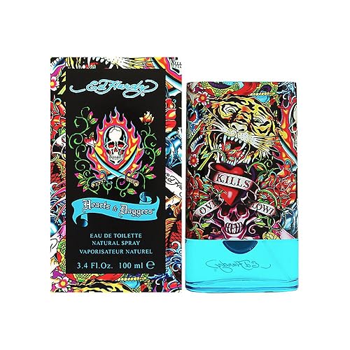 Ed Hardy Hearts & Daggers by Christian Audigier for Men 3.4 oz Eau de Toilette Spray