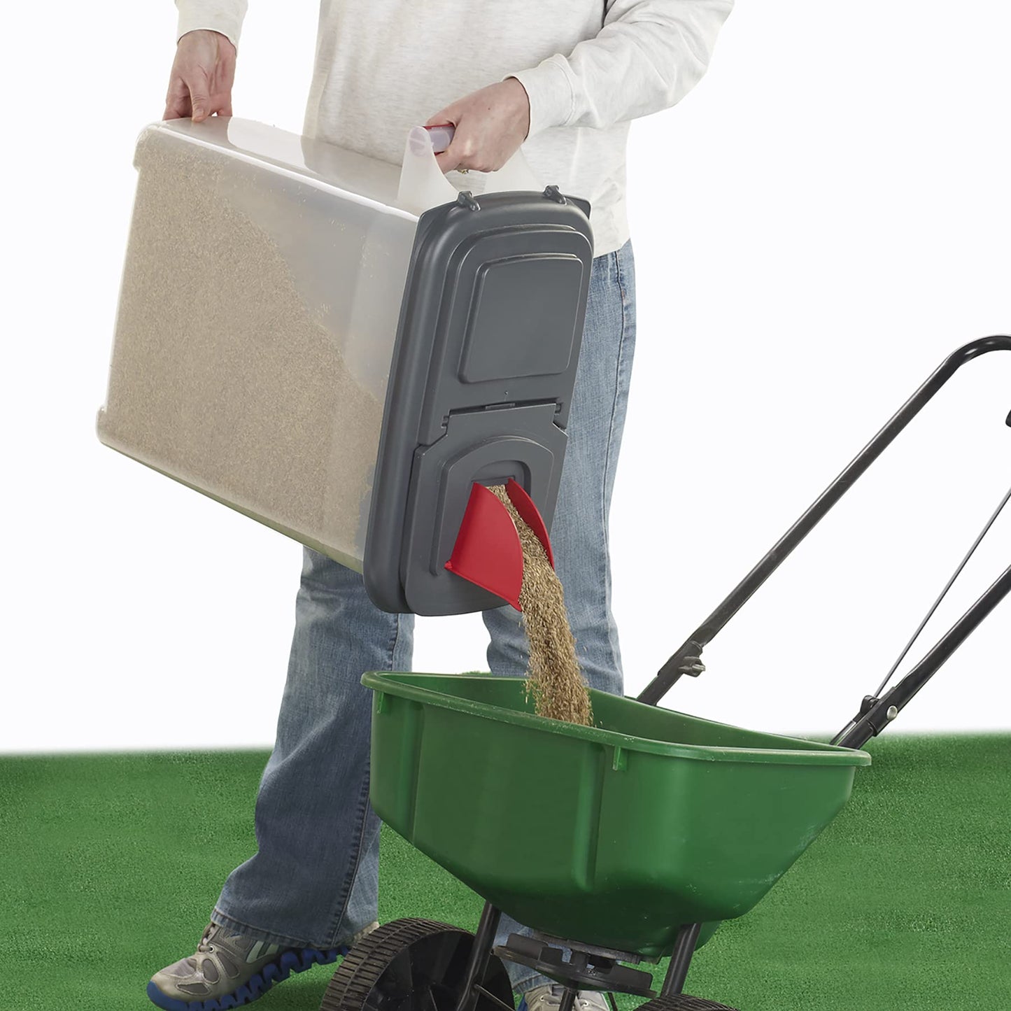 Storage Dispenser for Wood Pellets and More