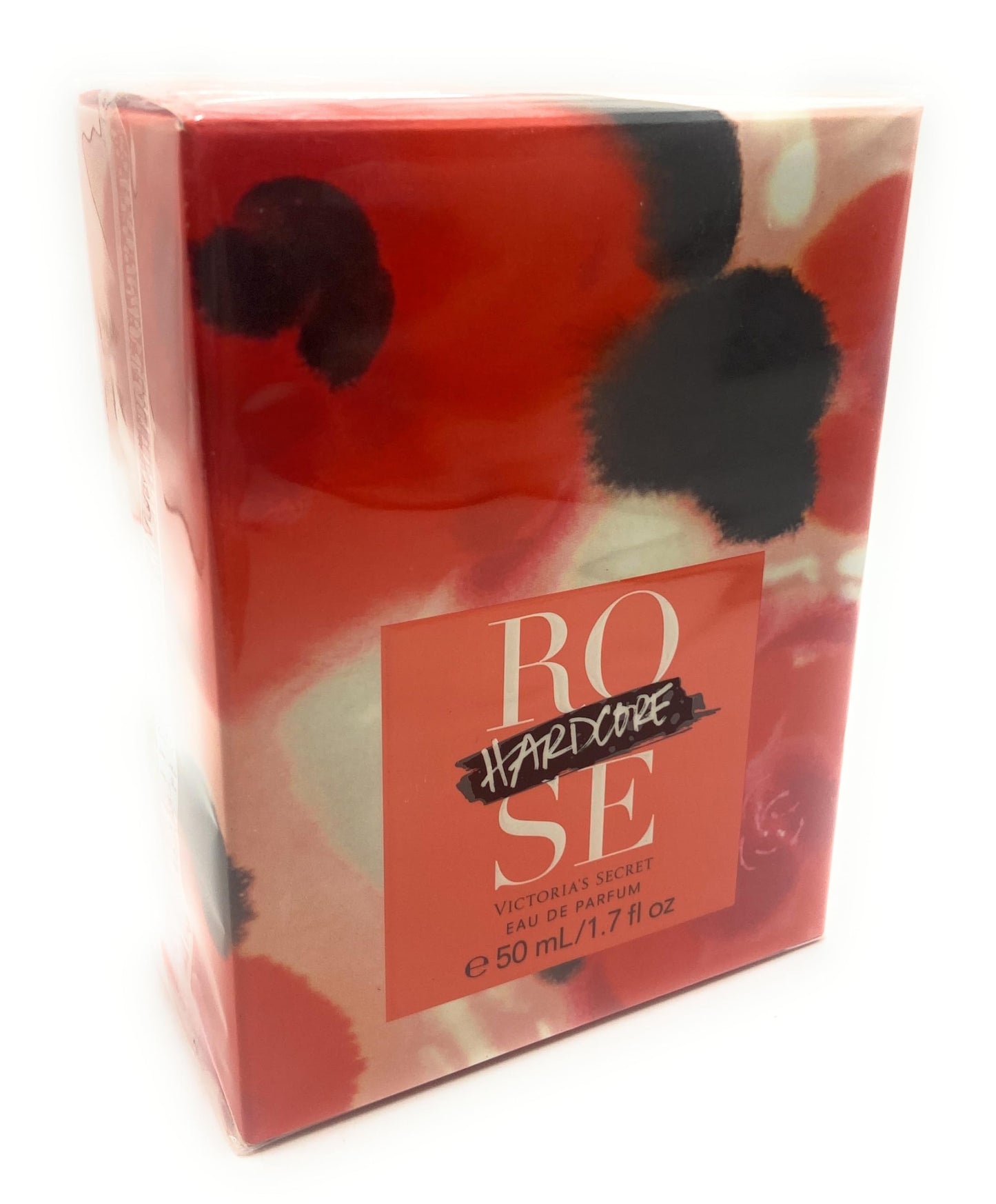 Victoria's Secret Hardcore Rose Perfume For Women Eau de Parfum 1.7 Fluid Ounce - Floral Fruity Scent with Black Rose, Dark Plum and Raw Amber