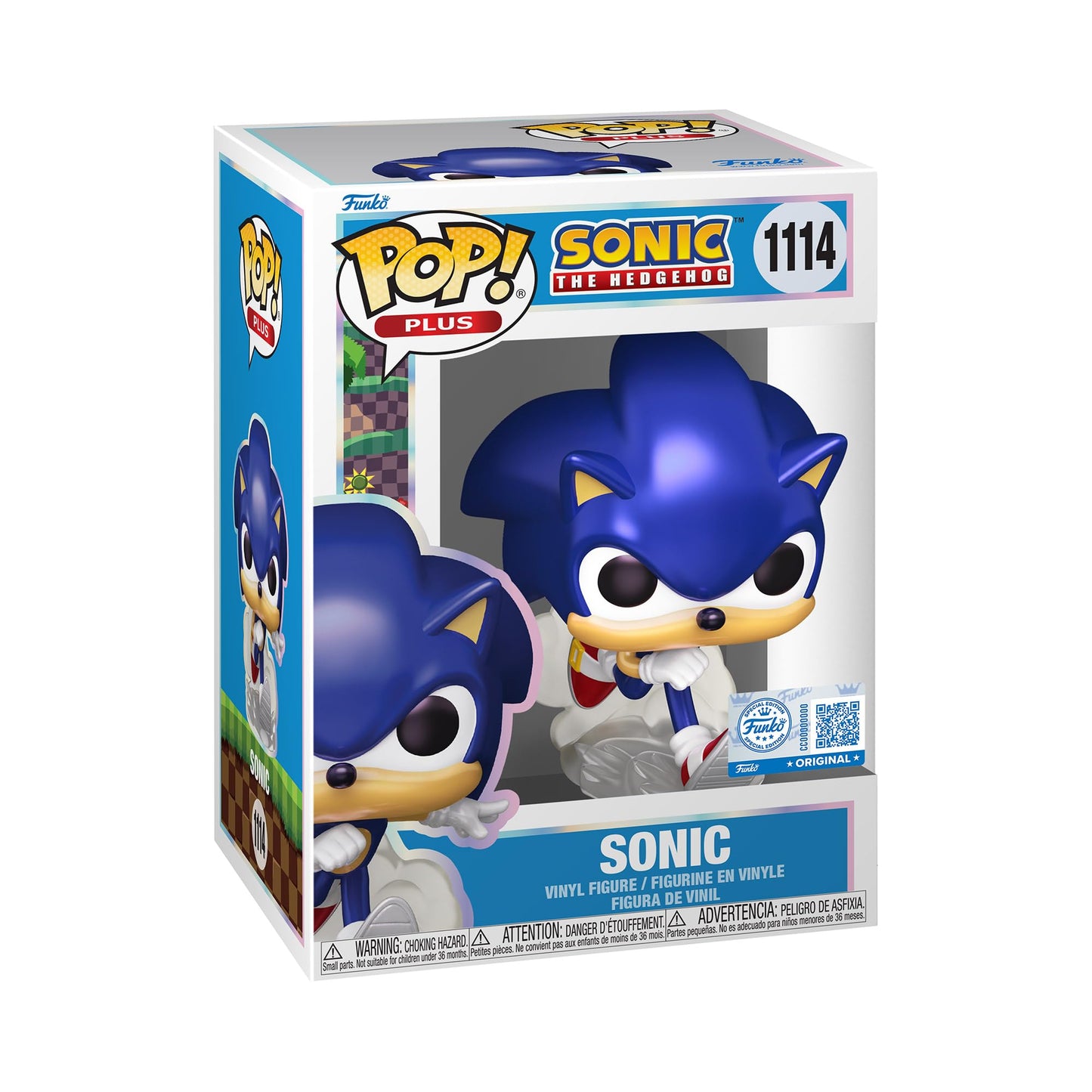 Funko Sonic The Hedgehog (Pearl) Pop! Plus Exclusive