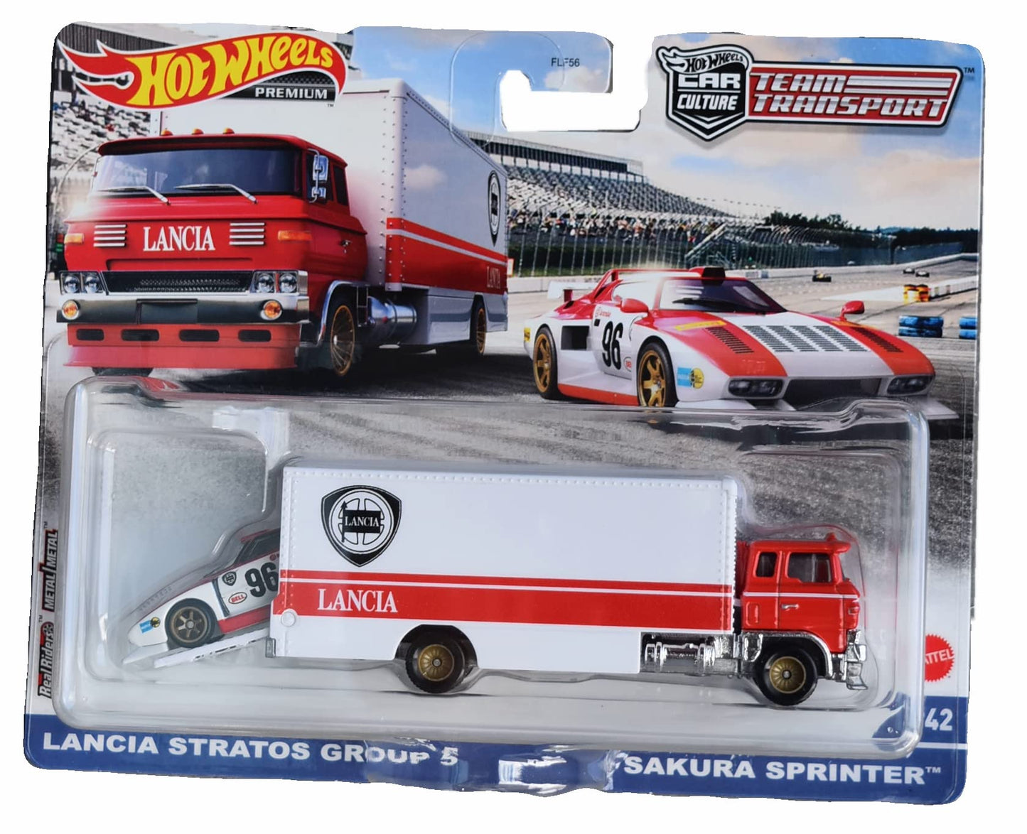Hot Wheels Lancia Stratos Group 5 Sakura Sprinter, Team Transport Sakura Sprinter #42
