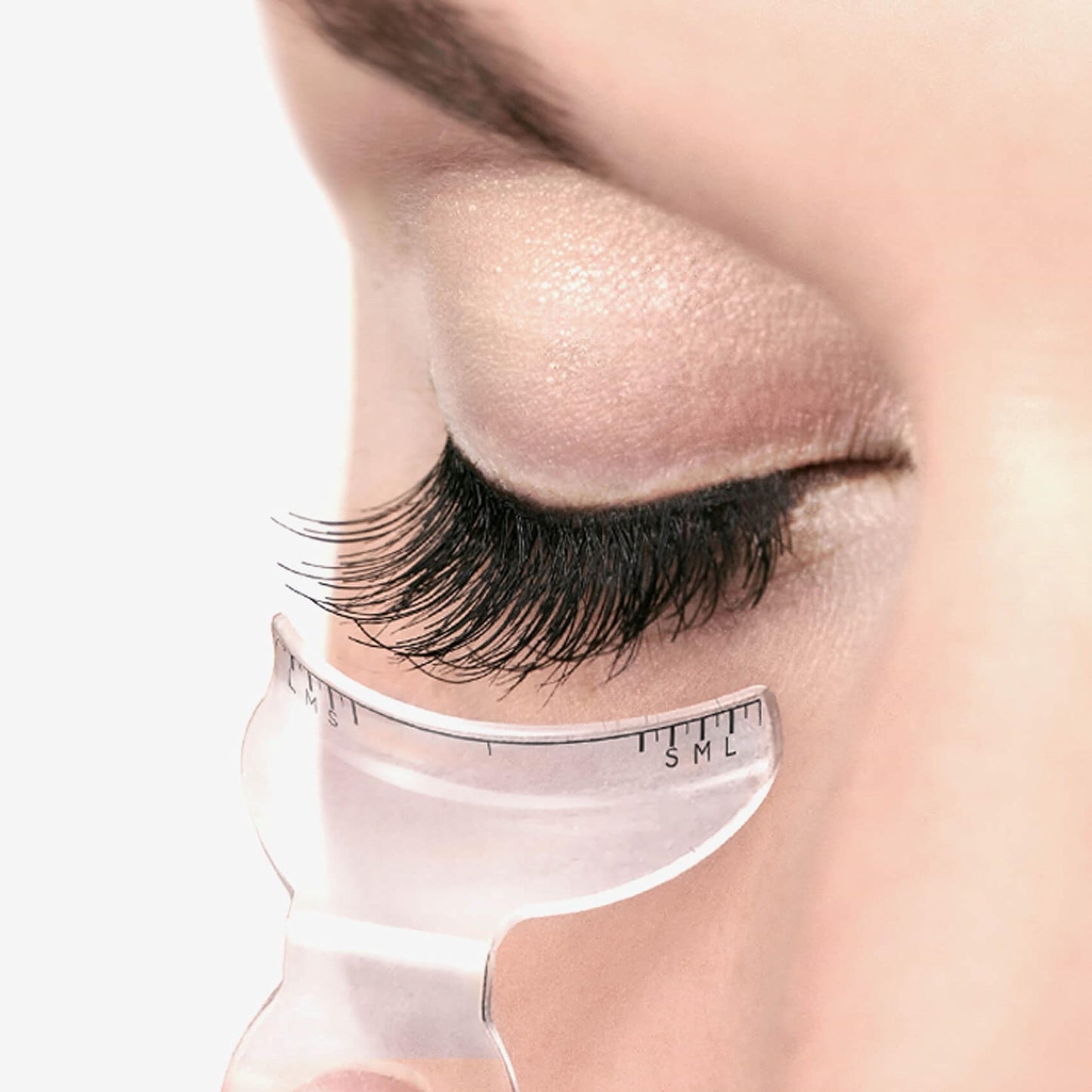 KISS Lash 11 False Eyelashes, 'Effortless', 12 mm, Includes 1 Pair Of Eyelash, Measuring Tool, Scissors, Lash Adhesive, Applicator, Mirror, Contact