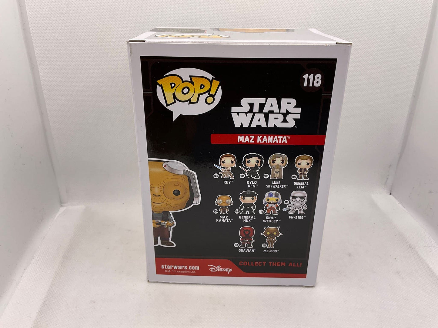Funk Pop! Star Wars Maz Kanata with Light Saber Target Exclusive by FunKo