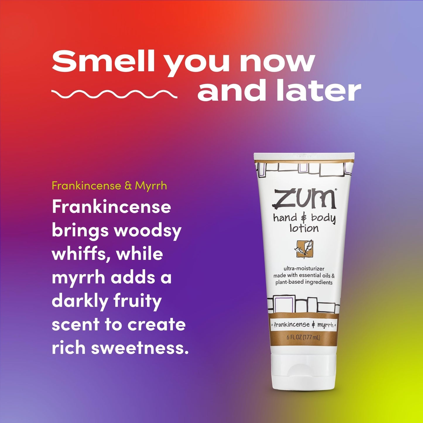 Indigo Wild Zum Hand & Body Lotion - Natural Hand Lotion for Dry Hands - Body Lotion for Women & Men - Body Moisturizers Include Shea Butter, Jojoba