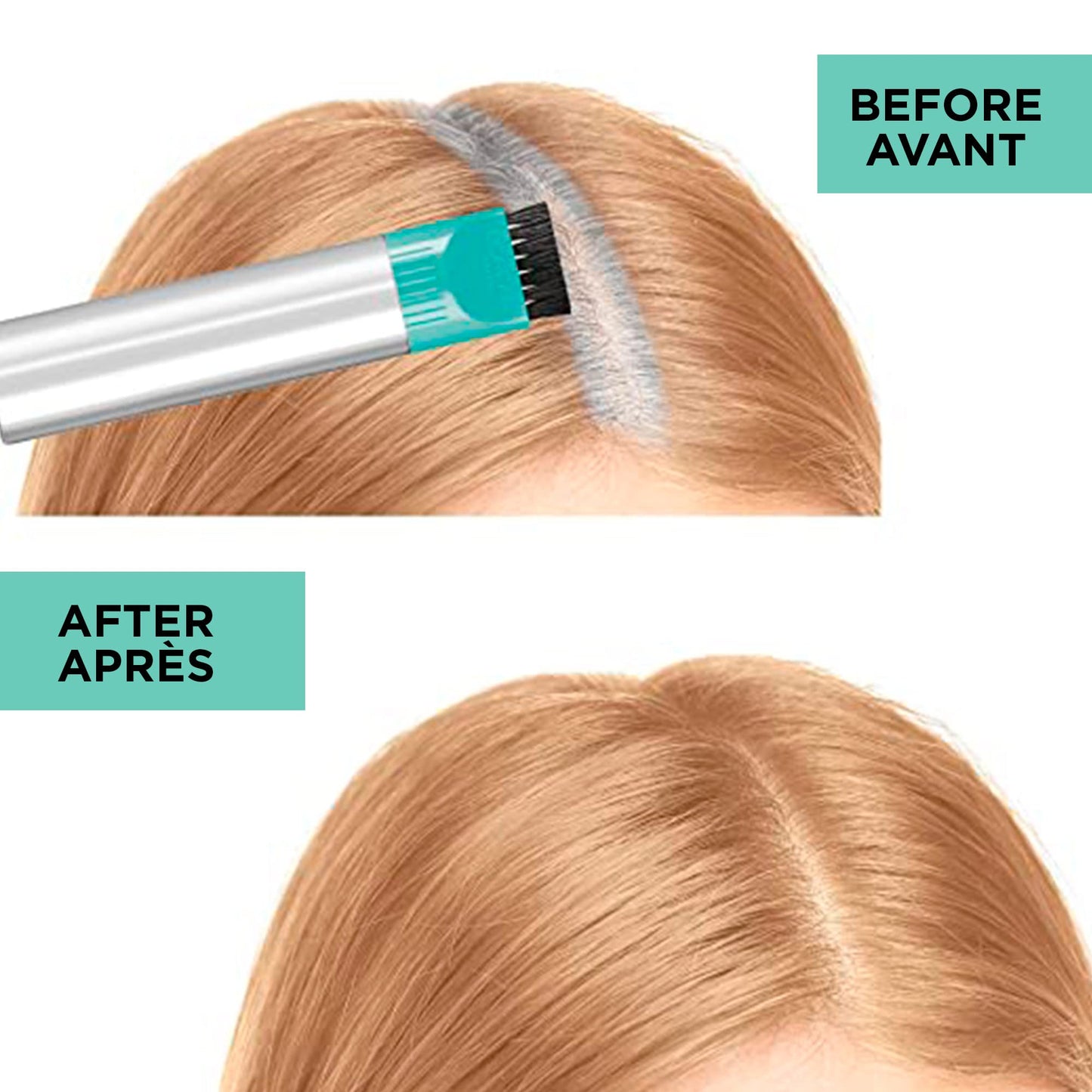 L'Oreal Paris Magic Root Rescue 10 Minute Root Hair Coloring Kit, Permanent Hair Color with Quick Precision Applicator, 100 percent Gray Coverage, 8