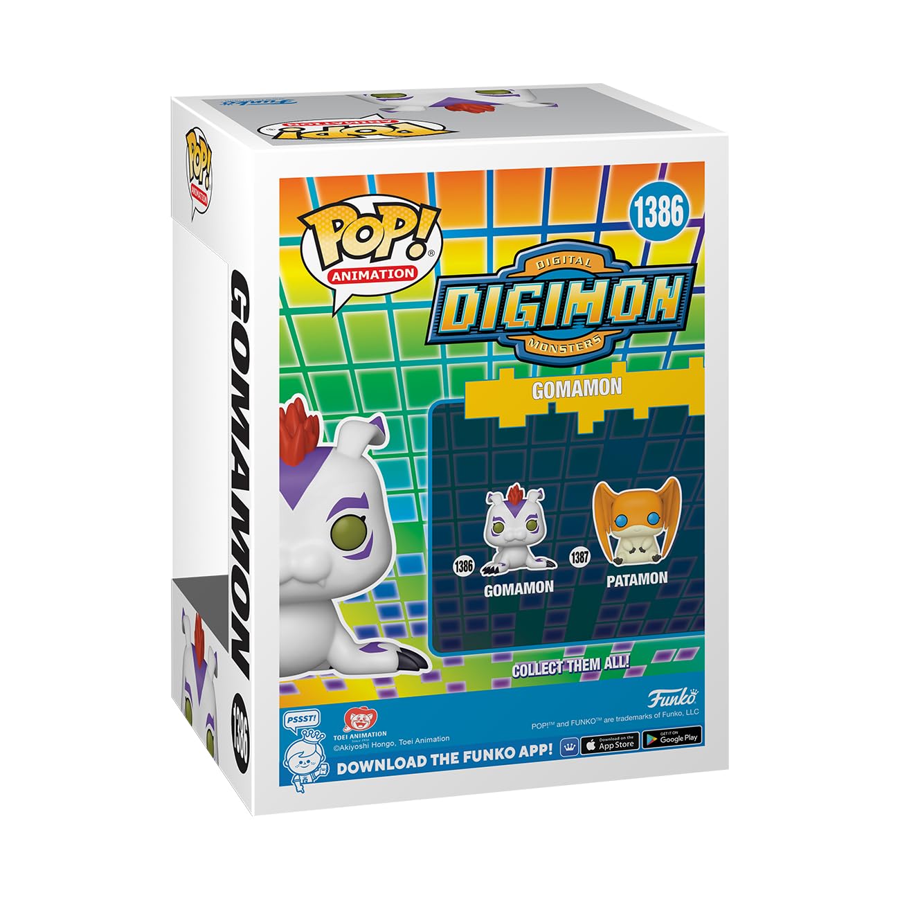 Funko POP! Animation: Digimon - Gomamon - Collectable Vinyl Figure - Gift Idea - Official Merchandise - for Kids & Adults - Anime Fans - Model Figure…