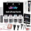 Libeauty Lash Lift and Color Kit Brow Lamination Kit with Color Diy Eyelash Perm Kit Curling Voluminous Coloring Eyebrow Easy To Use At Home & Salon