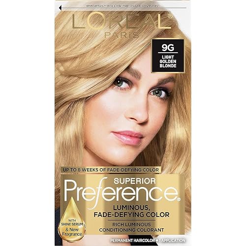 L'Oreal Superior Preference - 9G Light Golden Blonde 1 Each (Pack of 10)