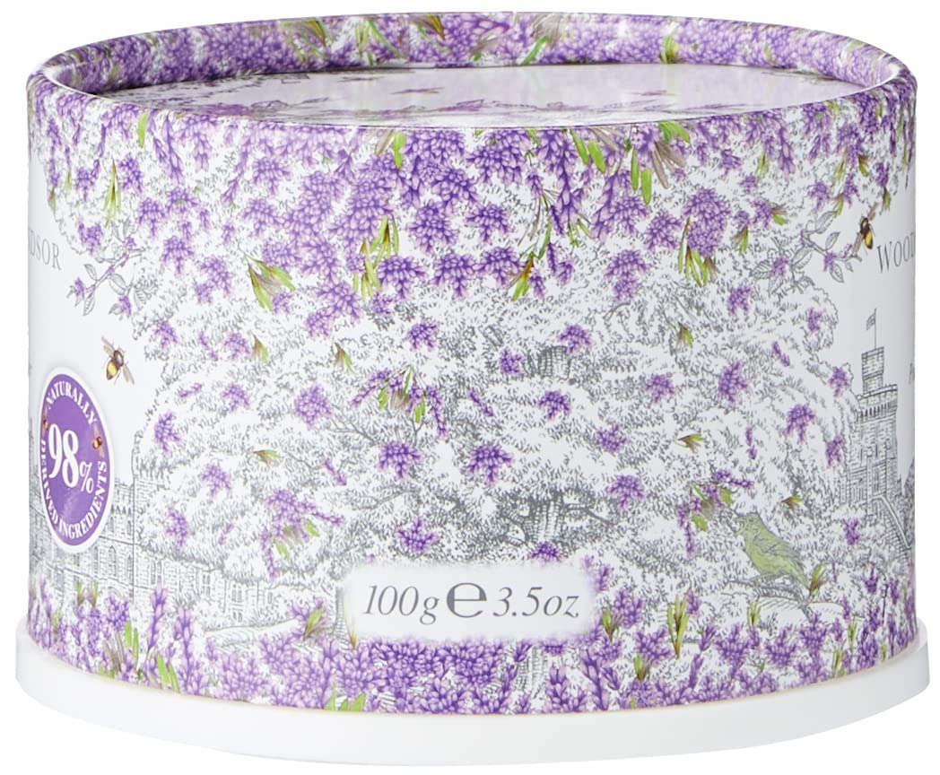 Woods Of Windsor Lavender Body Dusting Powder With Puff for Women, 3.5 Ounce