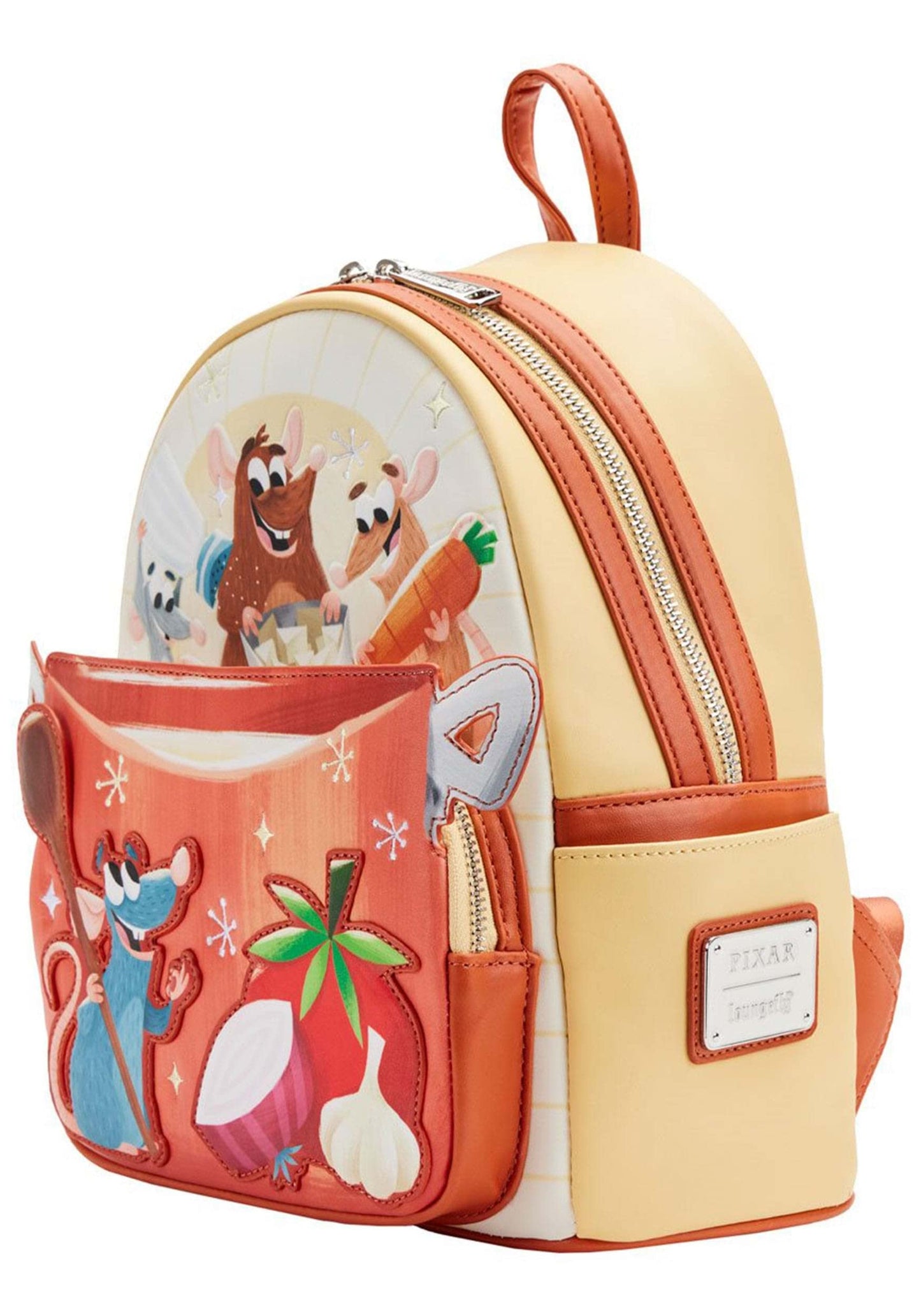 Loungefly Disney Pixar Ratatouille Cooking Pot Mini Backpack Standard