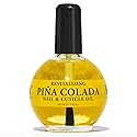 ELLIE CHASE Moisturizing Cuticle & Nail Care Oil 2.3 Fl Oz - Pina Colada Scented - Infused with Jojoba Oil, Aloe, Vitamin E - Nail & Cuticle