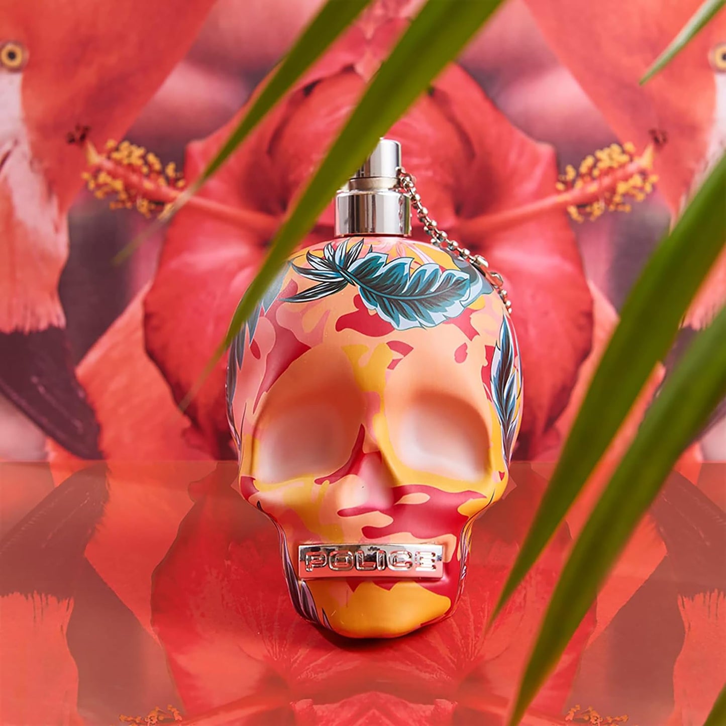 To Be Exotic Jungle For Woman By Police - Summery Floral Scent - Housed In A Botanical Decorated Bottle - Tart-Sweet Fruits And Floral Notes With Soft