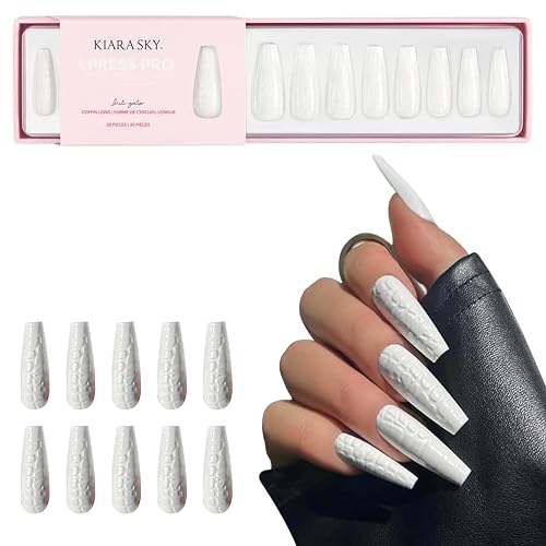 KIARA SKY PROFESSIONAL NAILS XPRESS PRO 100% ACRYLIC PRESS ON NAILS (Insti-Gator) Beauty & Personal Care KIARA SKY