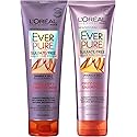 L'Oreal Paris EverPure Frizz-defy Bundle: Shampoo & Conditioner, 8.5 Ounce Each