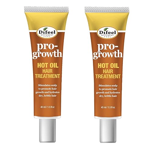 Difeel Hot Oil Pro-Growth Hair Treatment 1.5 oz. (Pack of 2)