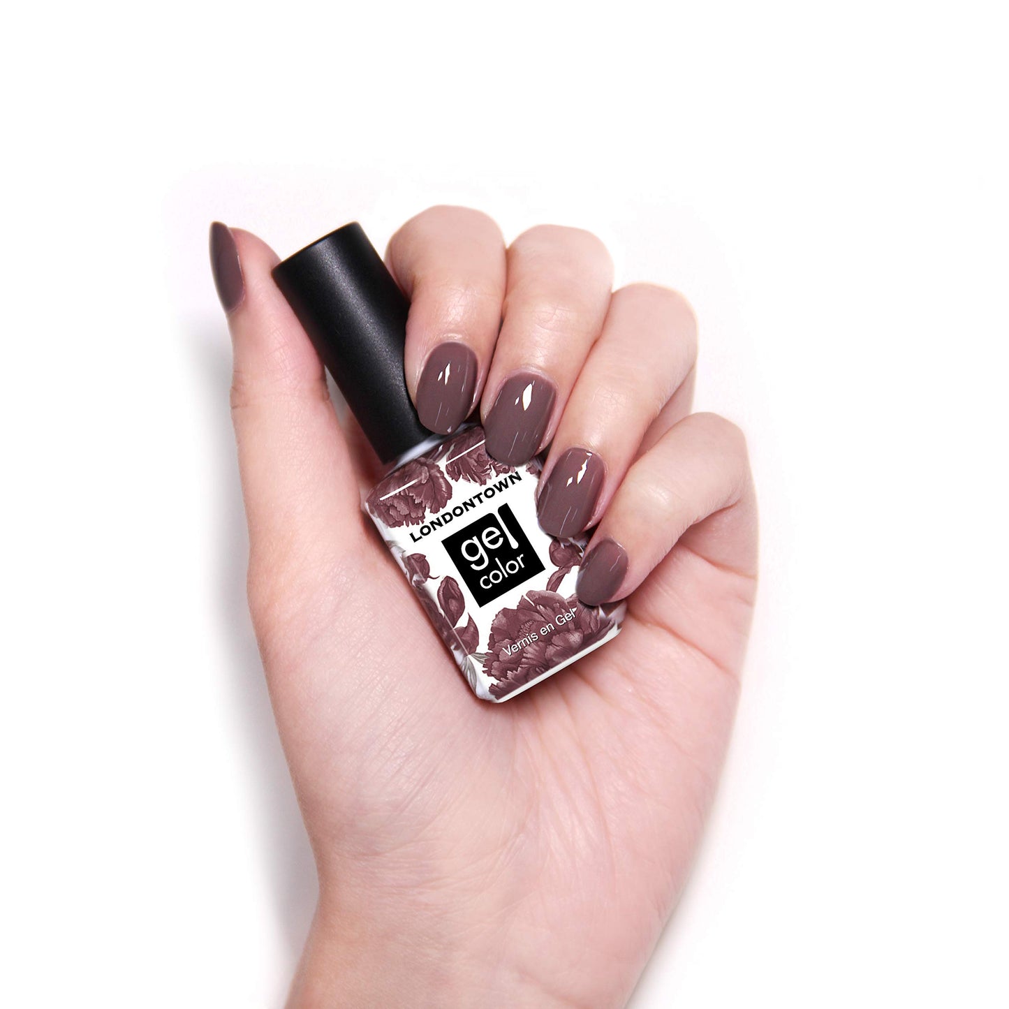 LONDONTOWN Gel Nail Polish, Natural Charm, 0.4 Fl Oz, Long-Lasting UV/LED Formula, High-Shine, No Odor or Fumes, Streak-Free Color, Vegan Beauty & Personal Care LONDONTOWN