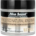 Mia Secret Frosted Natural Acrylic Powder MADE IN USA multiple sizes (1 oz.) Beauty & Personal Care Mia Secret