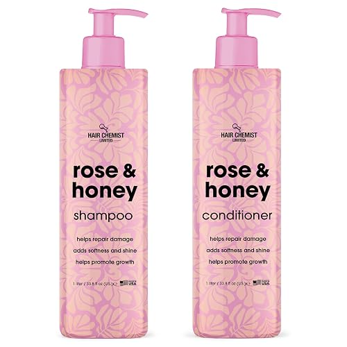 Hair Chemist Rose & Honey Shampoo 33.8 Ounce & Conditioner 33.8 Ounce 2-PC Set