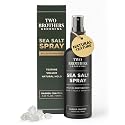 Two Brothers Grooming Sea Salt Spray for Men Hair Texturizing Spray, Volume & Thickness Boost, Matte Finish, Lightweight Natural Hold, Beach Wave Hair