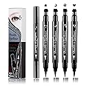 LGSZGDCN Double-headed Eyeliner Stamp Winged,Waterproof and Smudge proof 4 Pens Eyeliner Stamp. Perfect Wing Cat Eye Stamp, Long Lasting Liquid Eye
