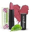 Fifth & Skin BOTANICAL Lipstick (POMEGRANATE) | Vegan | Natural | Organic | Certified Cruelty Free | Paraben Free | Petroleum Free | Healthy |