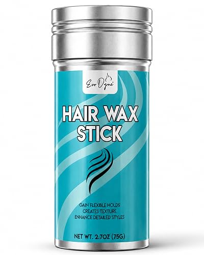 Evo Dyne Hair Wax Stick (2.7 oz) - Wax Stick for Hair Wigs, Create Texture & Gain Flexible Holds with Uni-Sex Formula - Enhanced Detailed Styles Hair