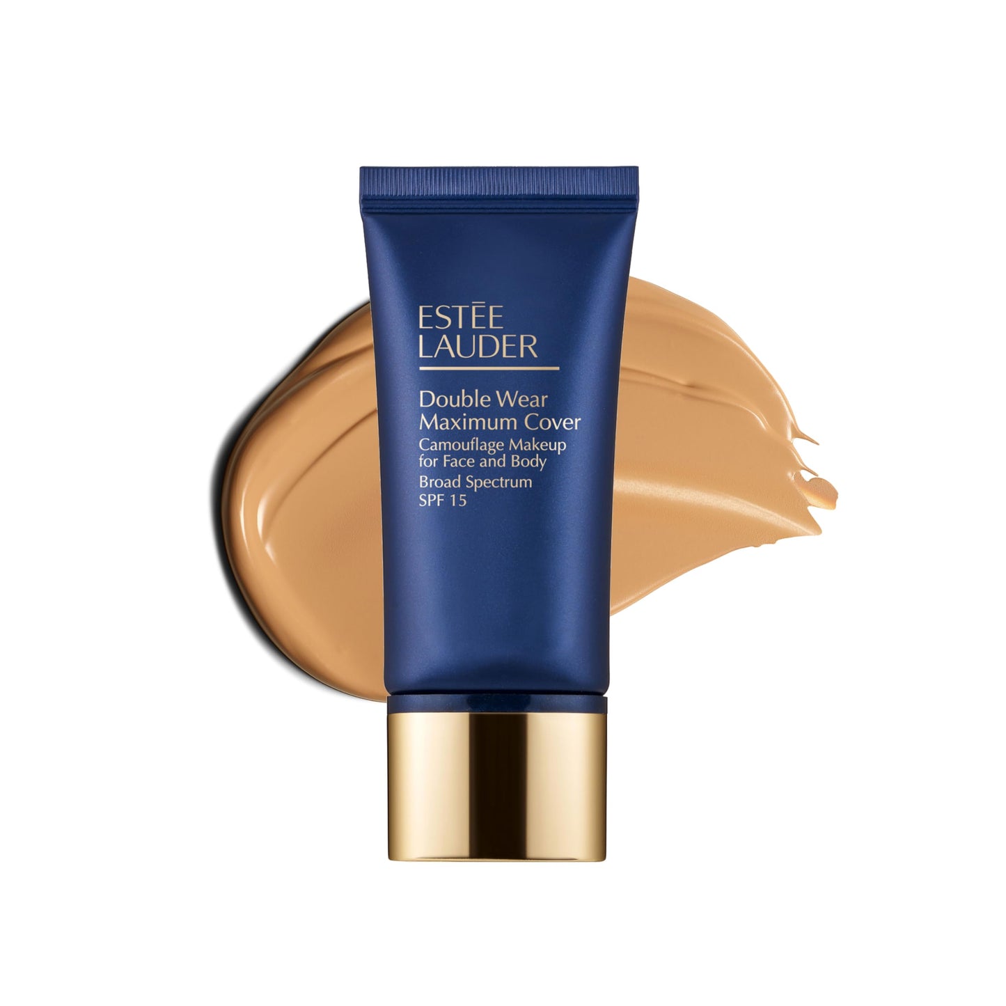 Estée Lauder Double Wear 24-Hour Maximum Cover Camouflage Foundation for Face and Body SPF 15 | Full Coverage | Tattoo Cover Up Makeup Waterproof, 1.0