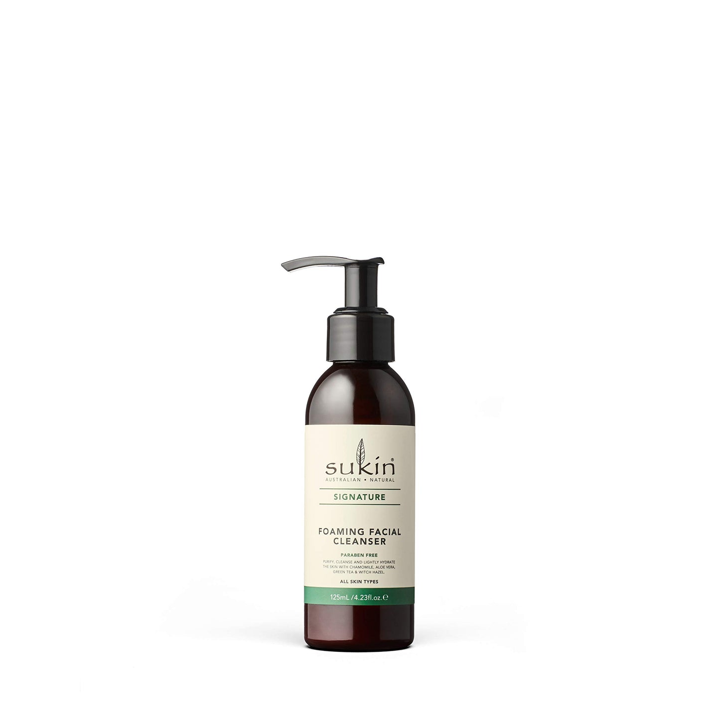 Sukin Cream Cleanser Cap, 4.23 Fluid Ounce