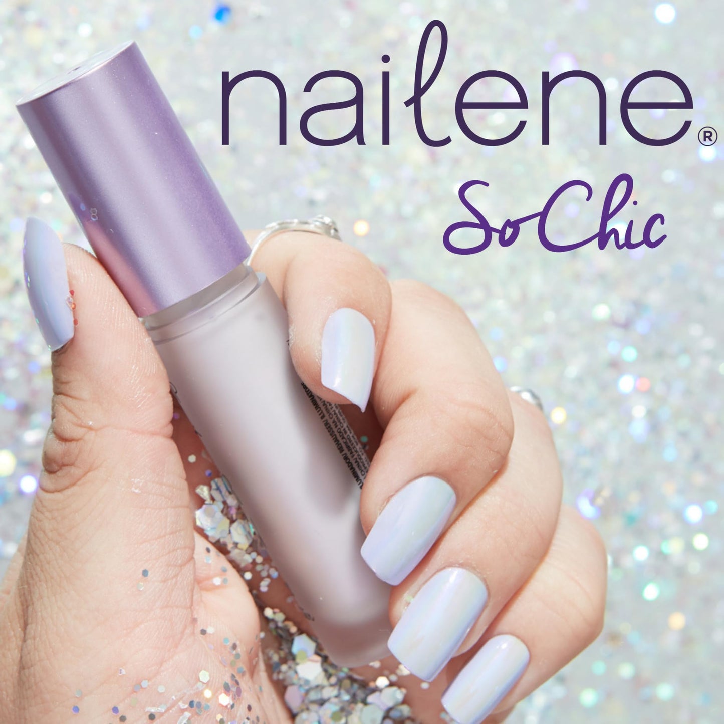 Nailene Super Strong, Fast-Drying Nail Glue - Durable, Easy to Apply False Nail Glue - Repairs Natural Nails - Quick-Drying Nail Adhesive Lasts Up