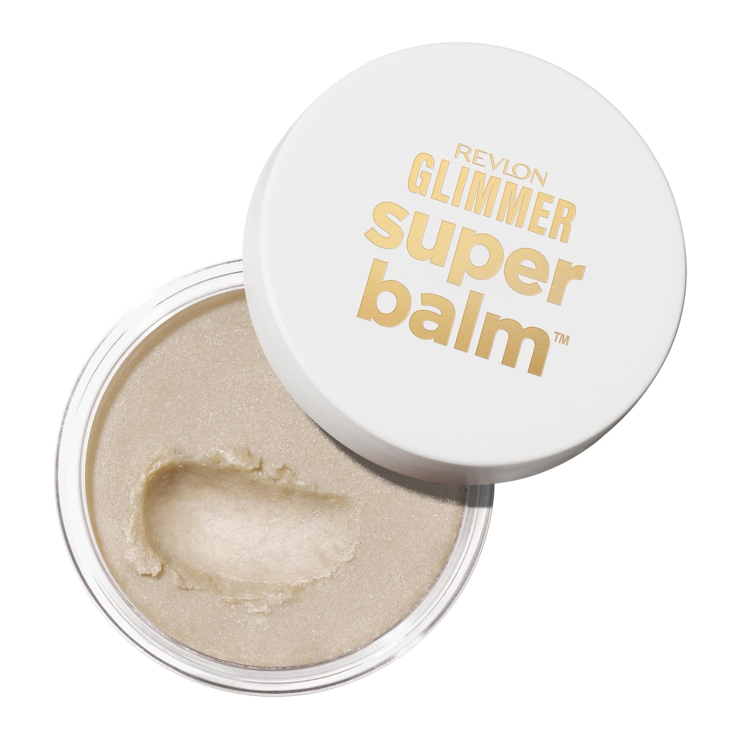 Revlon Glimmer Super Balm, Multi-Use Face Highlighter Makeup for a Glowy Finish, 001 Chill Vibes, 0.06 oz