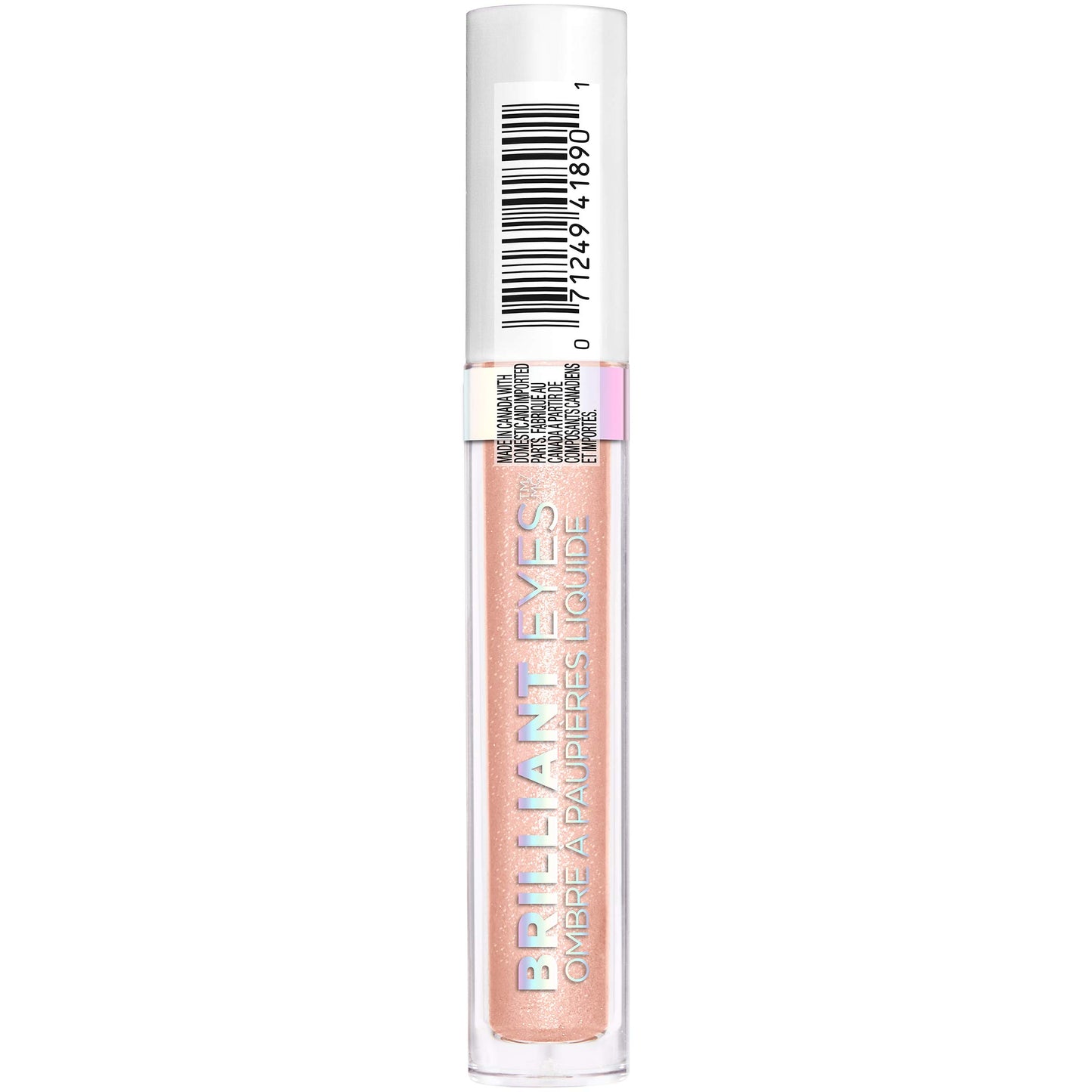 L'Oreal Paris Brilliant Eyes Shimmer Liquid Eye Shadow, Longwearing Lasting Shimmer, Crease Resistant, Flake-Proof, Precision Applicator, Quick Dry