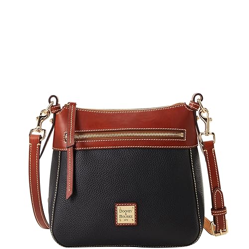 Dooney & Bourke Handbag, Pebble Grain Crossbody 25 - Black