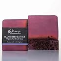 The Highland Soap Company, Handmade Scottish Organic Vegetable Oil Glycerin Soap Bar, Scottish Heather, 5.3oz (Pack of 1)