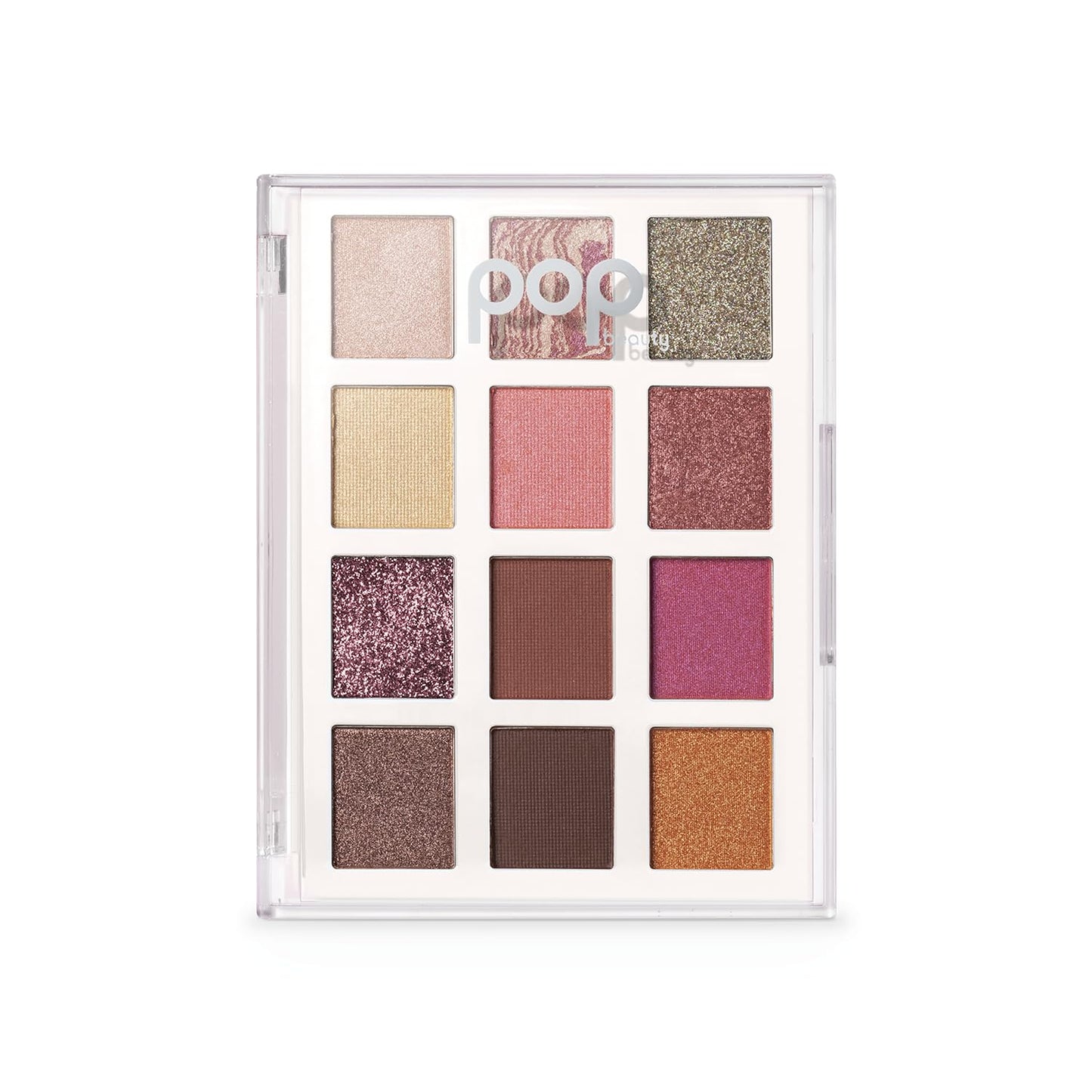 POP Beauty LIGHTSHOW PALETTE | PRETTY PUNK - Eyeshadow Palette, 12 Shades, Complementary Colours, Multi-Textured, Richly-Pigmented | Matte, Metallic