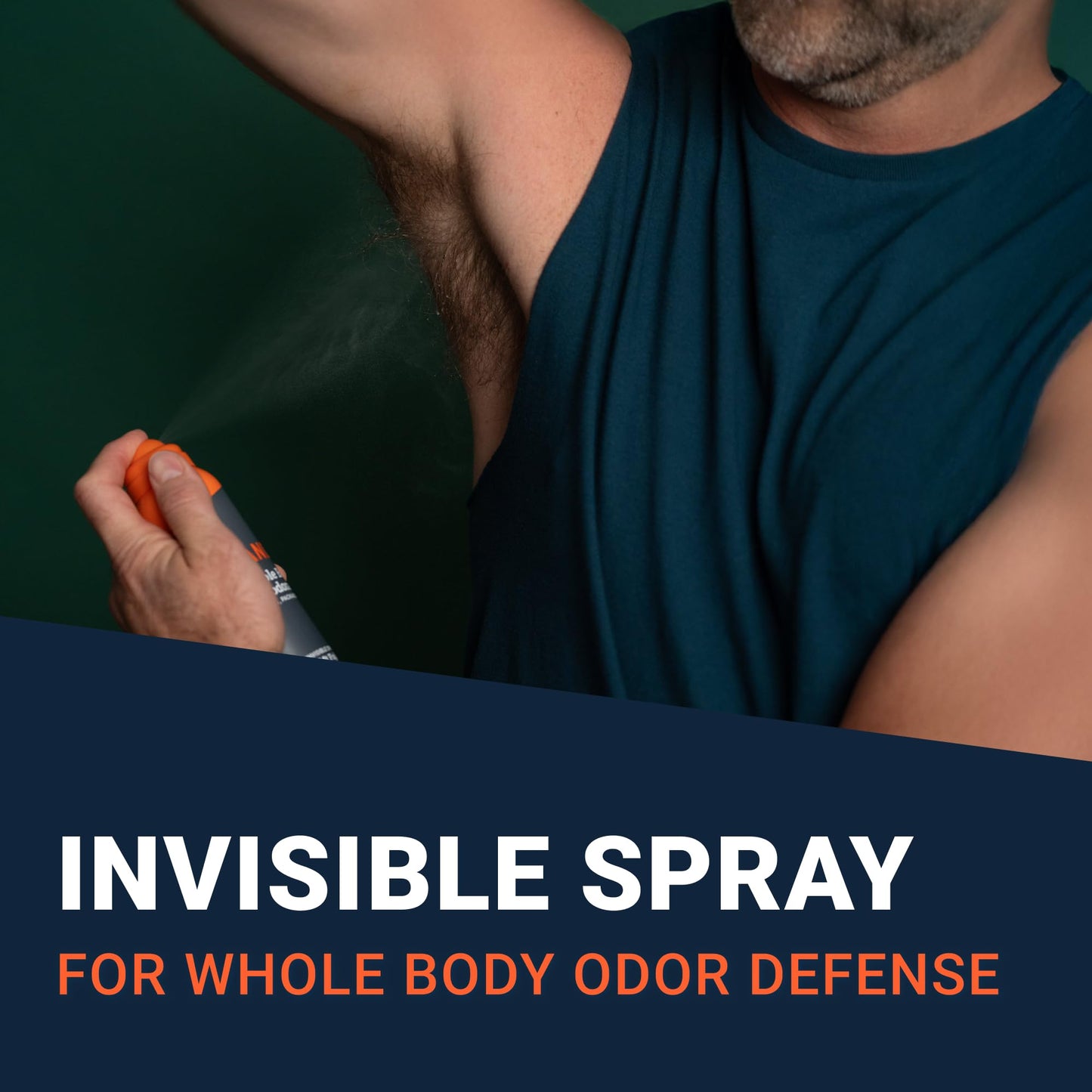 Mando Whole Body Deodorant For Men - Invisible Spray Deodorant - 72 Hour Odor Control - Low Irritation Formula - Aluminum Free, Benzene Free - 2 pack Beauty and Personal Care Mando