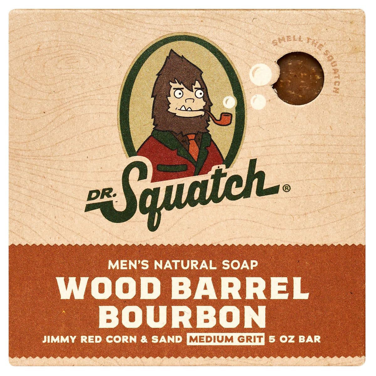 Dr. Squatch Natural Bar Soap Variety, 5 Ounce (Pack of 6)
