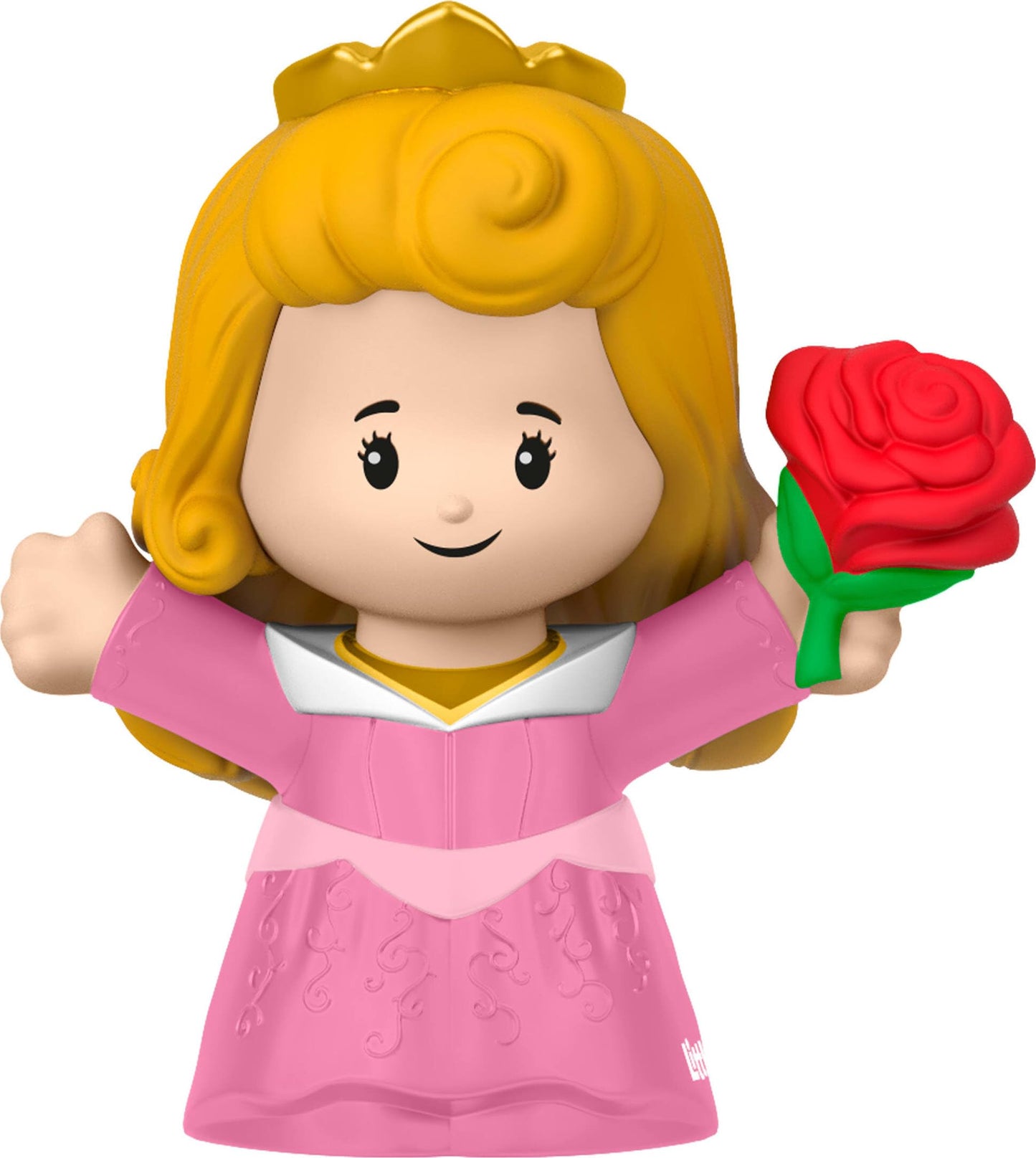 Disney Princess Aurora Little People Single Character Figure Toddler Toy for Pretend Play