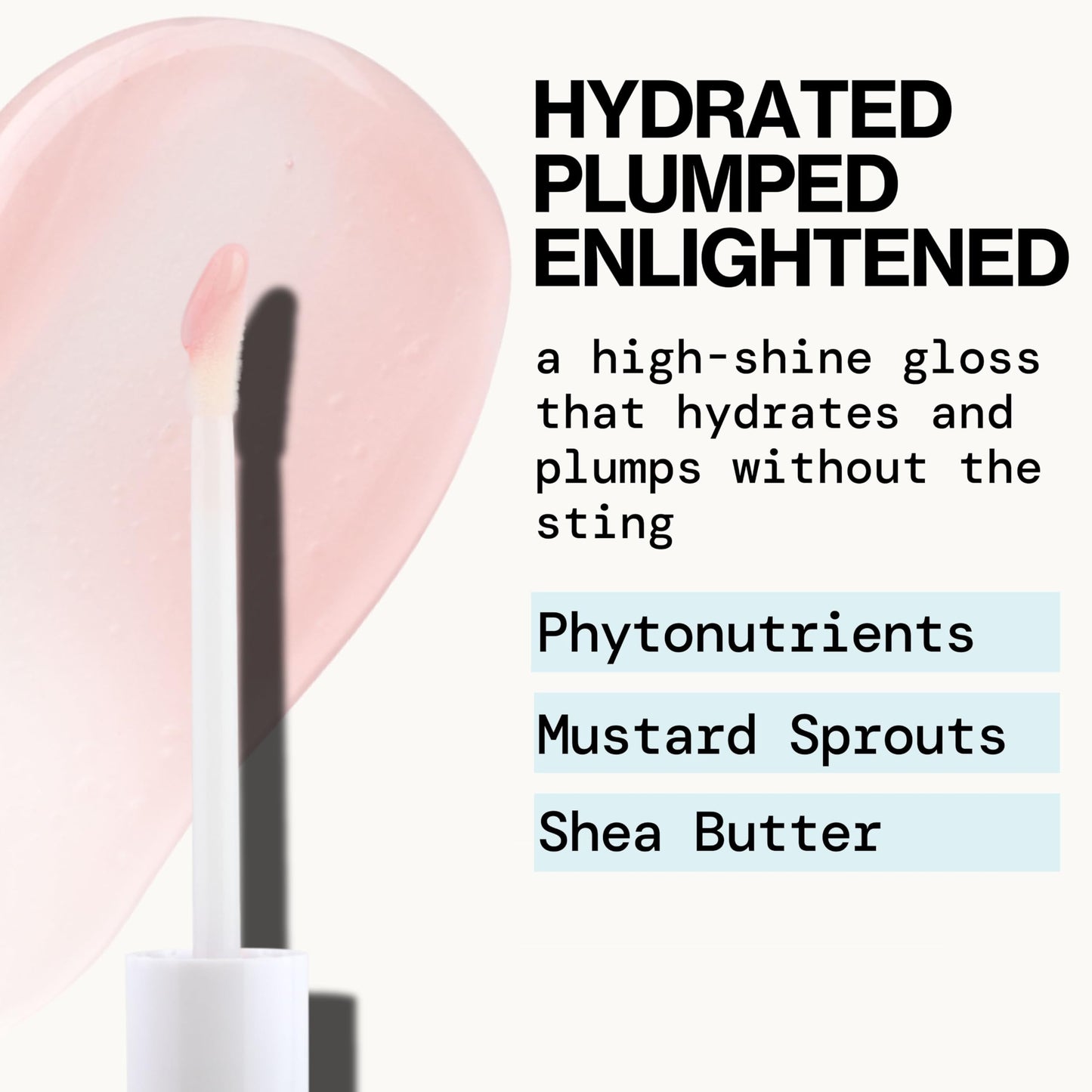 Pacifica Plumping Lip Gloss - Berry Juice Flavored No-Sting Lip Plumper for Fuller, Hydrated Lips, Non-Sticky Volumizing Shine with Shea & Jojoba
