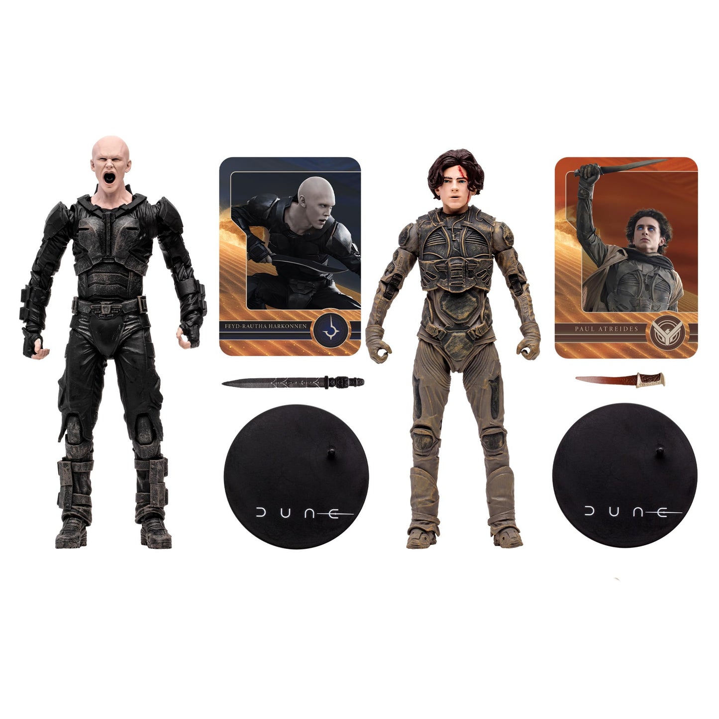 McFarlane Toys - Dune: Part Two Paul Atreides Feyd-Rautha Harkonnen 2pk