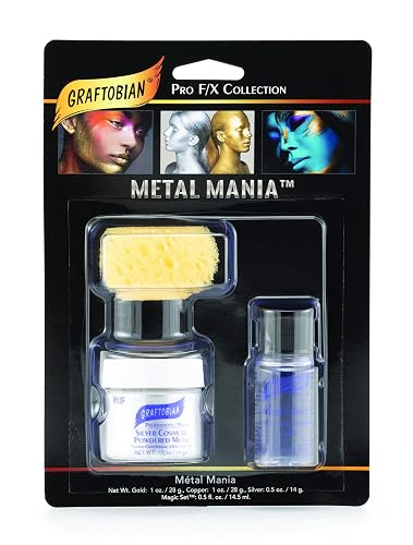 Cosmetic Powdered Metals - Metal Mania Silver