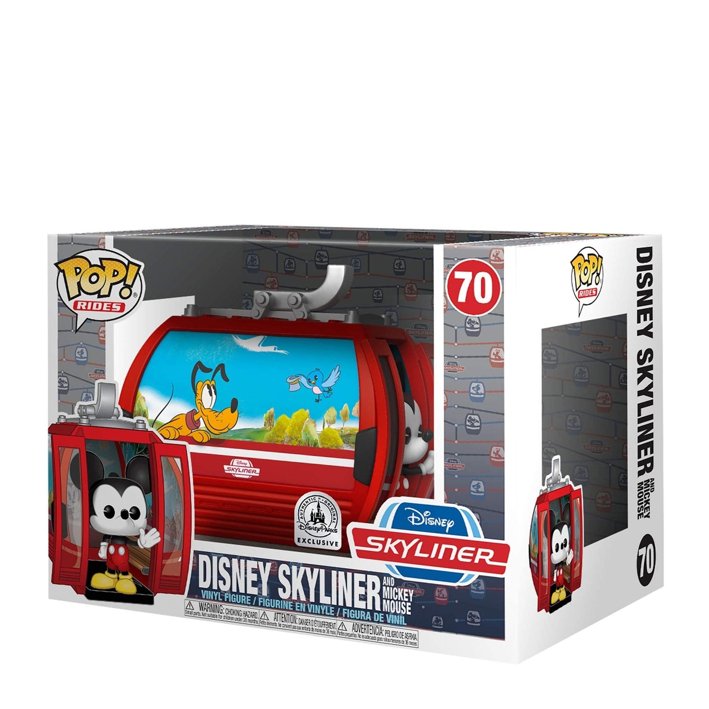 Funko Pop! Rides: Disney Skyliner and Mickey Mouse Exclusive Vinyl Figure #70