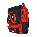 Marvel Deadpool Backpack Maximum Effort Built-Up Utility Laptop Tech Sleeve Book Bag